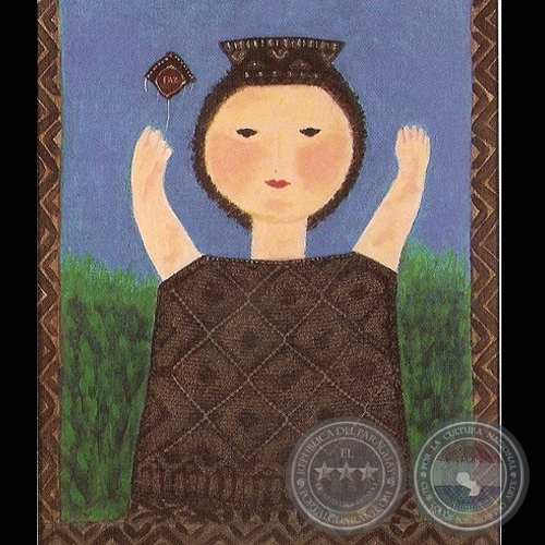 TUPASY YBY / DIOSA DE LA TIERRA , 2005 - Técnica mixta de LUCY YEGROS